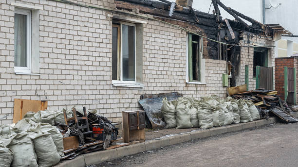 Professional Fire Damage Removal technician working in Norwood Young America, MN